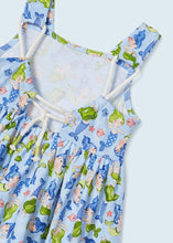 Load image into Gallery viewer, Mayoral Kid Girl Blue Mermaid Printed Dress
