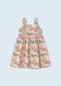 Mayoral Kid Girl Multi Floral Printed Dress