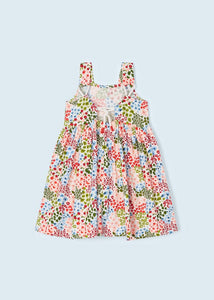 Mayoral Kid Girl Multi Floral Printed Dress