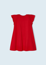 Cargar imagen en el visor de la galería, Mayoral Kid Girl Red Animal Printed Dress with Bag
