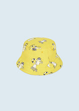 Carregar imagem no visualizador da galeria, Chapéu de balde reversível de cachorro amarelo para bebê menino Mayoral
