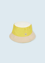 Load image into Gallery viewer, Mayoral Baby Boy Yellow Dog Reversible Bucket hat
