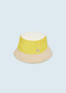 Mayoral Baby Boy Yellow Dog Reversible Bucket hat