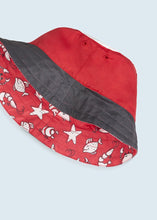 Cargar imagen en el visor de la galería, Mayoral Baby Boy Red Crab Reversible Bucket hat
