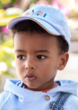 Cargar imagen en el visor de la galería, Mayoral Baby - Toddler Boy Light Blue Baseball Cap
