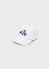Load image into Gallery viewer, Mayoral Toddler Boy White Waves Sailboat Cap
