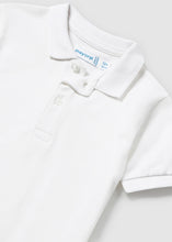 Cargar imagen en el visor de la galería, Mayoral Toddler Boy White Polo
