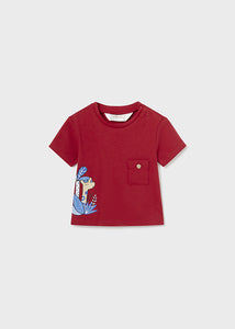 Mayoral Baby Boy Red Safari Tee