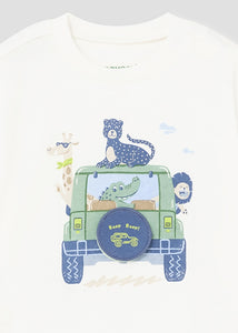 Mayoral Baby Boy Safari Tee