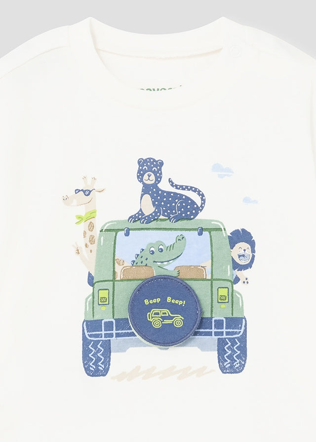 Mayoral Baby Boy Safari Tee