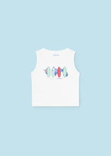 Load image into Gallery viewer, Mayoral Baby Boy White Summer Tank Tee
