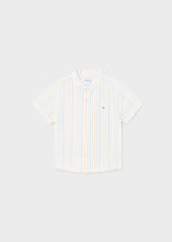 Cargar imagen en el visor de la galería, Mayoral Baby Boy White Striped Shirt
