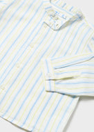 Mayoral Baby Boy Blue Green Long sleeve Shirt