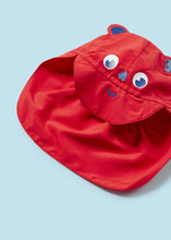 Load image into Gallery viewer, Mayoral Baby Boy 2pc Red Swim Shorts and Cap Set
