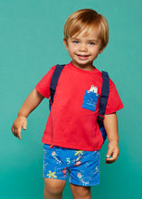 Load image into Gallery viewer, Mayoral Kid Boy 2pc Monster Tee and Swim Short Set
