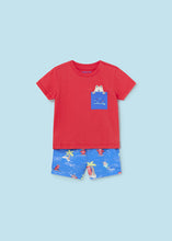 Load image into Gallery viewer, Mayoral Kid Boy 2pc Monster Tee and Swim Short Set
