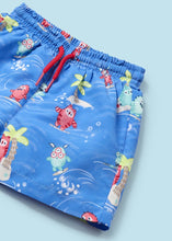 Load image into Gallery viewer, Mayoral Kid Boy 2pc Monster Tee and Swim Short Set
