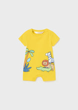 Afbeelding in Gallery-weergave laden, Mayoral Baby Boy Yellow Safari Romper
