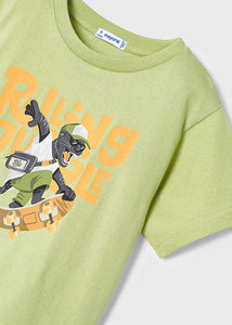 Mayoral Toddler Boy Green in the Jungle Tee