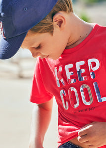 Mayoral Boy Red Keep Cool Tee