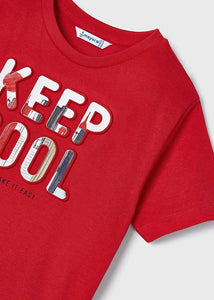 Mayoral Boy Red Keep Cool Tee