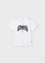 Load image into Gallery viewer, Mayoral Boy White Game Controller Tee
