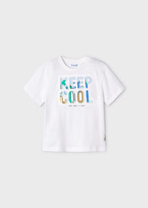 Mayoral Boy White Keep Cool Tee