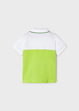 Load image into Gallery viewer, Mayoral Kid Boy Green and White Polo
