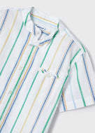 Mayoral Kid Boy Striped Short sleeve Shirt