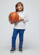 Mayoral Kid Boy Striped Long sleeve Shirt
