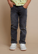 Load image into Gallery viewer, Mayoral Boy Grey Soft Denim Pants
