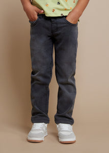 Mayoral Boy Grey Soft Denim Pants