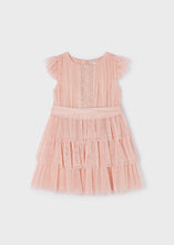 Cargar imagen en el visor de la galería, Mayoral Kid Girl Rose Pleated Tulle Dress
