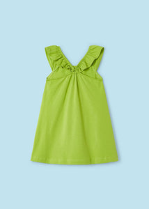 Mayoral Kid Girl Green Flamingo Dress