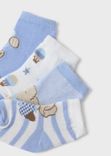 Load image into Gallery viewer, Mayoral 4pairs Baby Boy Blue Elephant Sock Set
