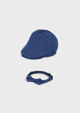 Carregar imagem no visualizador da galeria, Mayoral Flat Cap and Bowtie Set - Navy Blue
