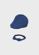 Mayoral Flat Cap and Bowtie Set - Navy Blue