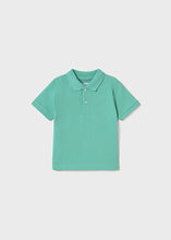 Load image into Gallery viewer, Mayoral Toddler Boy Teal Polo
