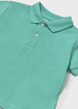 Load image into Gallery viewer, Mayoral Toddler Boy Teal Polo
