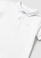 Mayoral Toddler Boy White Polo