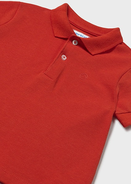 Mayoral Baby Boy Red Polo