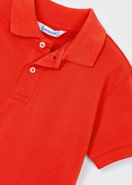Mayoral Kid Boy Red Polo