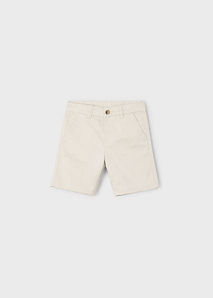 Mayoral Kid Boy Beige Chino Shorts