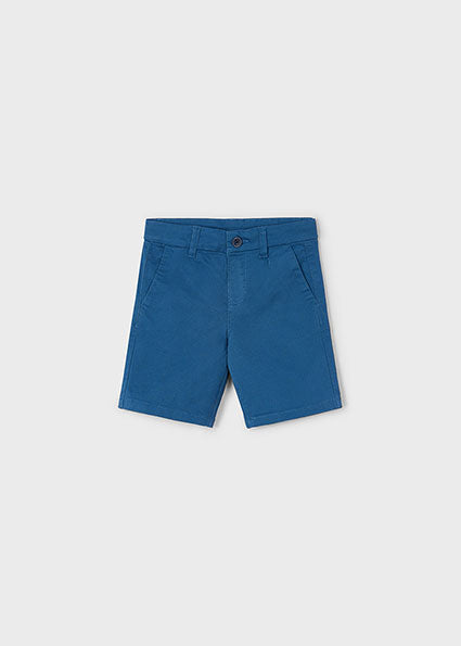 Mayoral Kid Boy Blue Chino Shorts