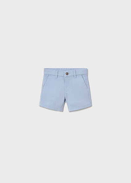 Mayoral Baby Boy Light Blue Chino Shorts