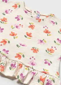 Mayoral Baby Girl Floral Tee