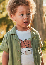 Load image into Gallery viewer, Mayoral Toddler Boy White Tiger Tee
