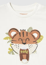 Load image into Gallery viewer, Mayoral Toddler Boy White Tiger Tee

