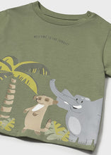 Afbeelding in Gallery-weergave laden, Mayoral Toddler Boy Green Jungle Tee
