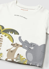 Afbeelding in Gallery-weergave laden, Mayoral Toddler Boy White Jungle Tee

